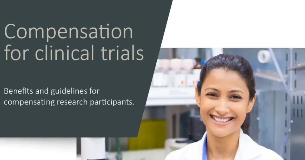Compensation for Clinical Trials