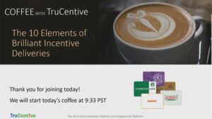 Starting Image for the Video of our latest coffee with trucentive