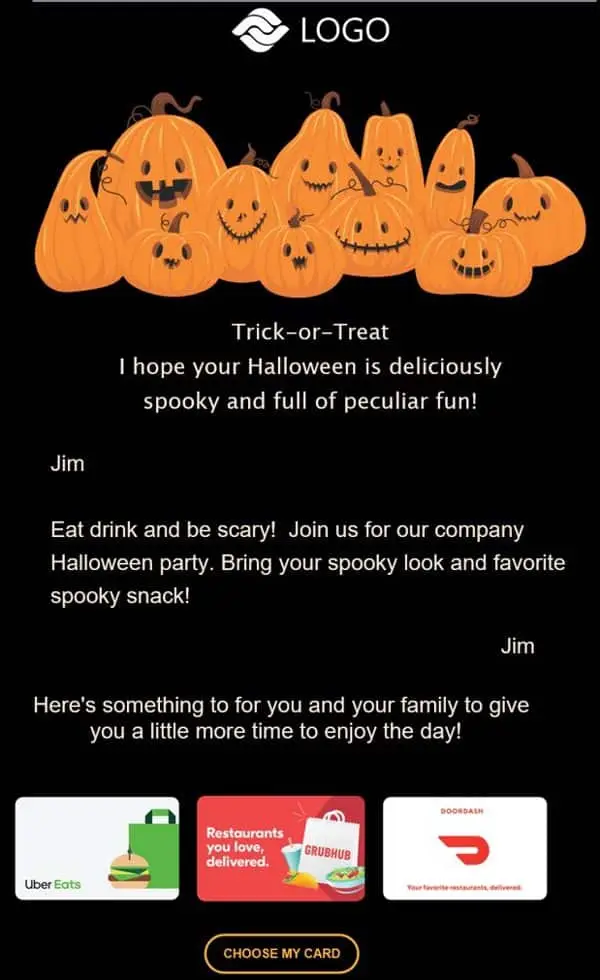 Scary Halloween Template