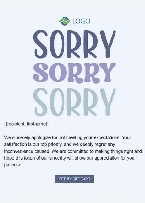 So sorry project